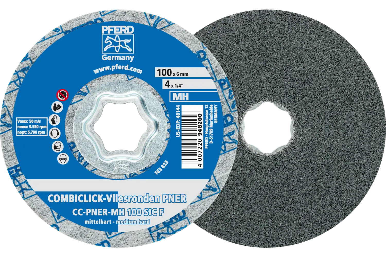 Non-Woven Discs Cc-Pner Mh CC-PNER MH 100 SiC F