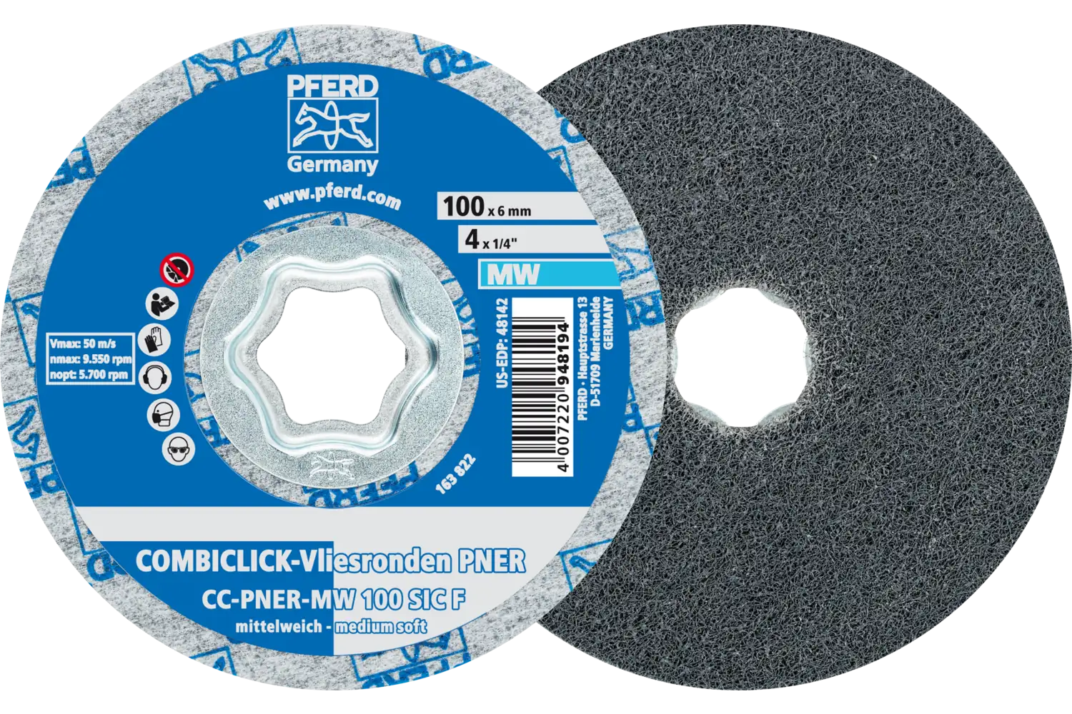 Non-Woven Discs Cc-Pner Mw CC-PNER MW 100 SiC F