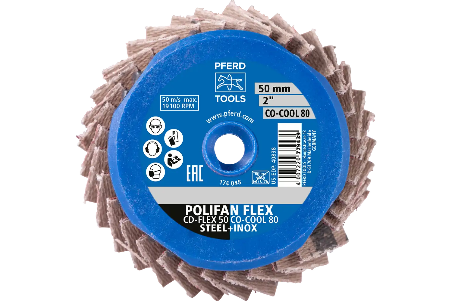 Disc lamelar frontal (POLIFAN) CD-FLEX 50 CO-COOL 60 3