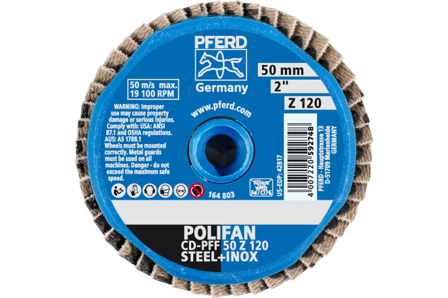 Cd-Mini-Flap Disc Cd-Pff CD PFF 50 Z 120 3