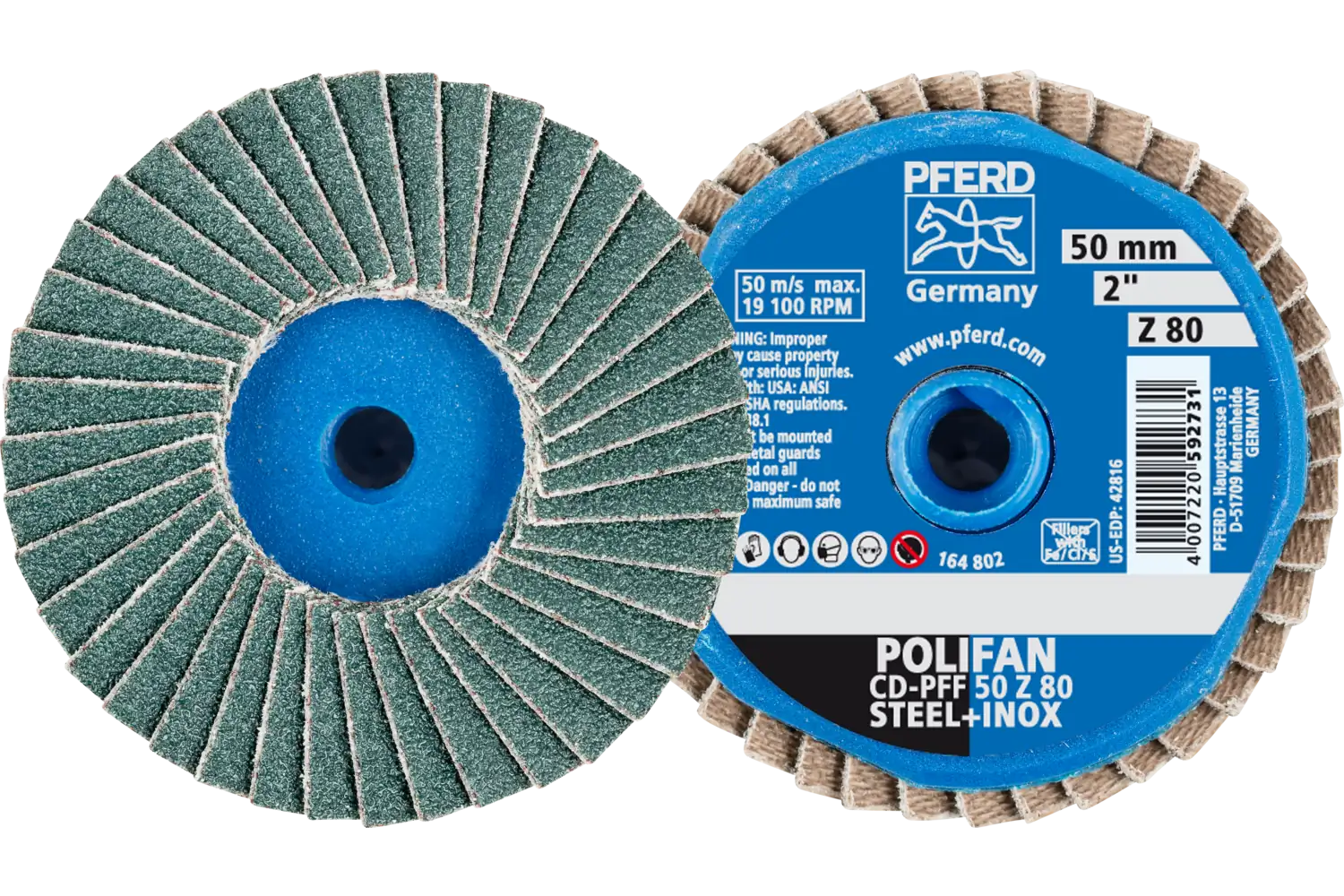 Cd-Mini-Flap Disc Cd-Pff CD PFF 50 Z 80