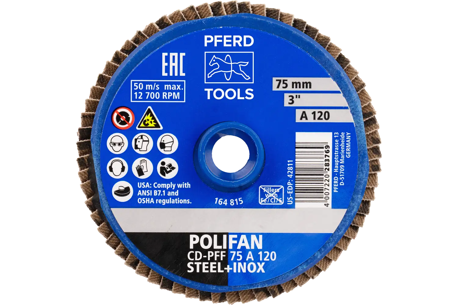 Cd-Mini-Flap Disc Cd-Pff CD PFF 75 A 120 3