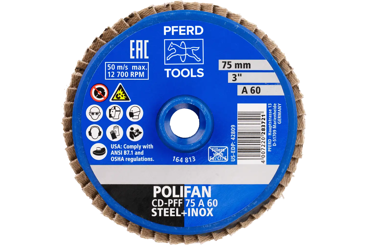 Cd-Mini-Flap Disc Cd-Pff CD PFF 75 A 60 3