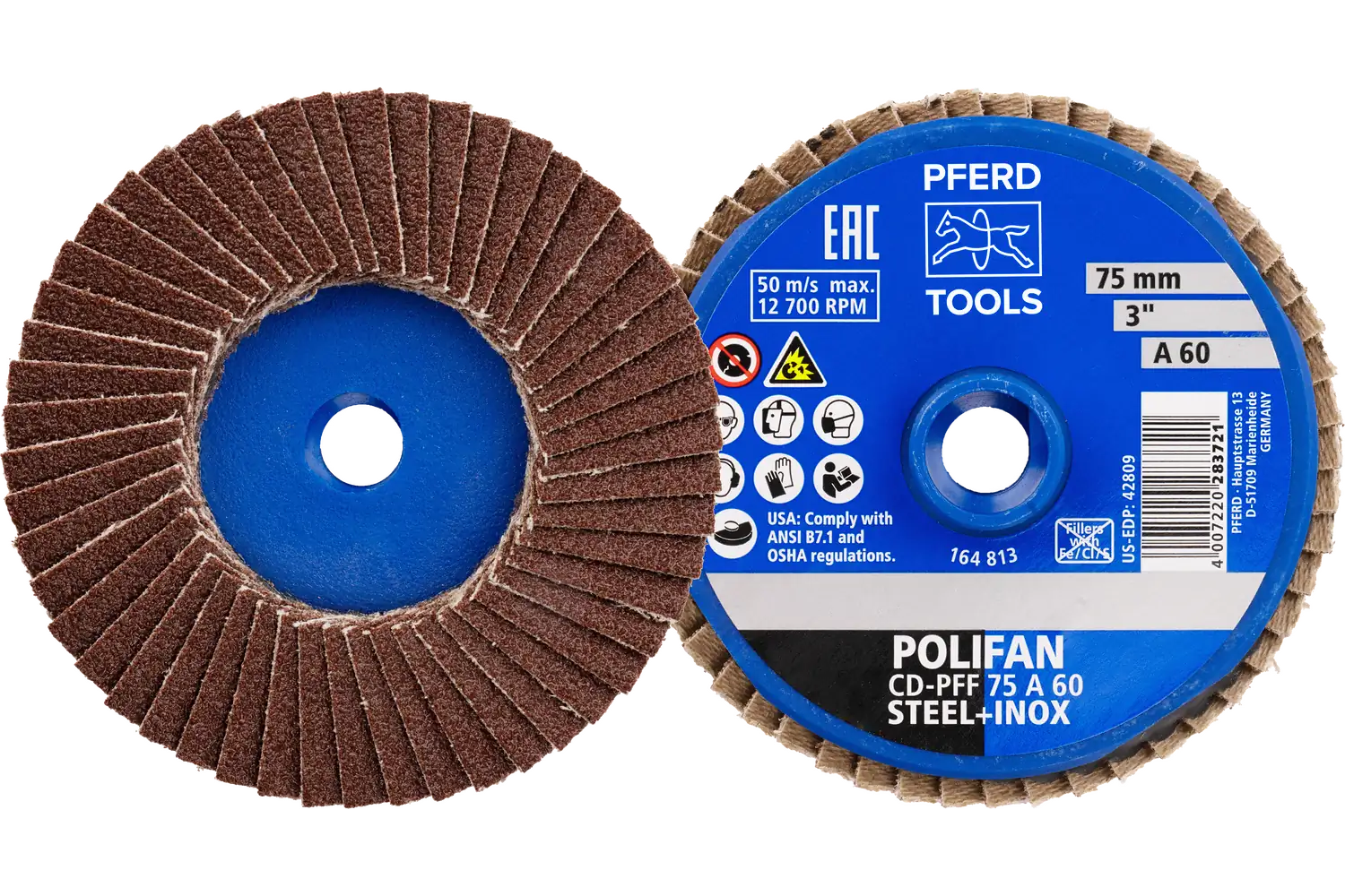 Cd-Mini-Flap Disc Cd-Pff CD PFF 75 A 60