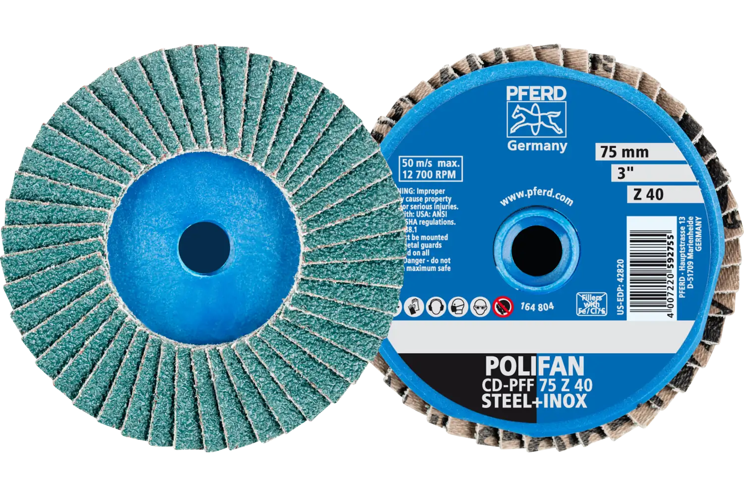 Cd-Mini-Flap Disc Cd-Pff CD PFF 75 Z 40