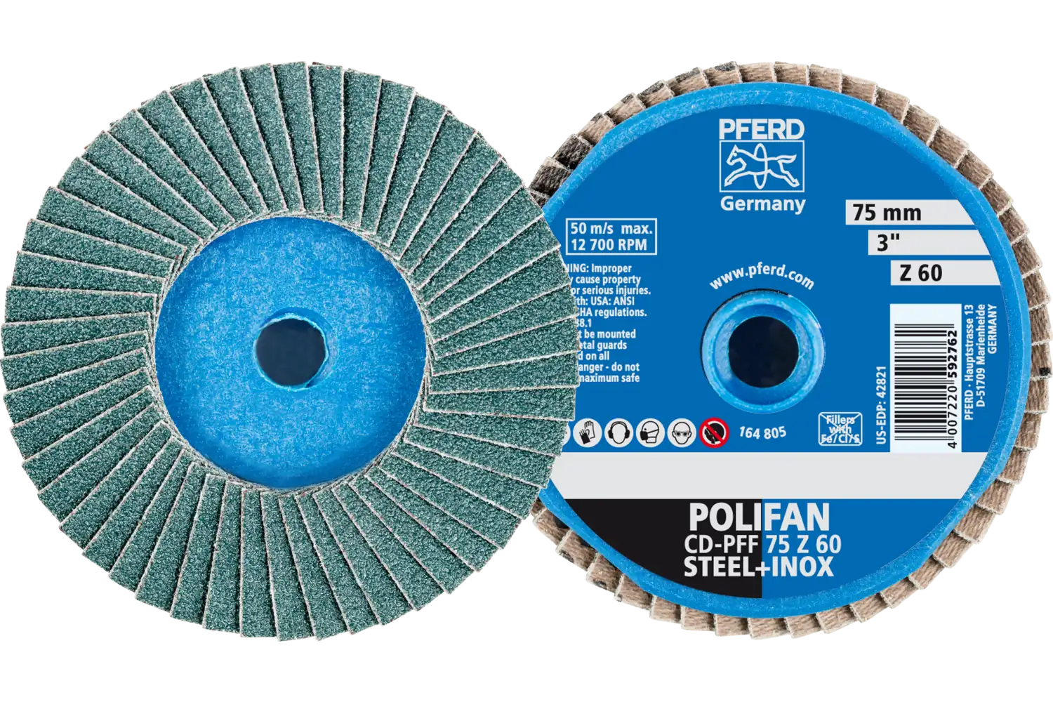 Cd-Mini-Flap Disc Cd-Pff CD PFF 75 Z 60