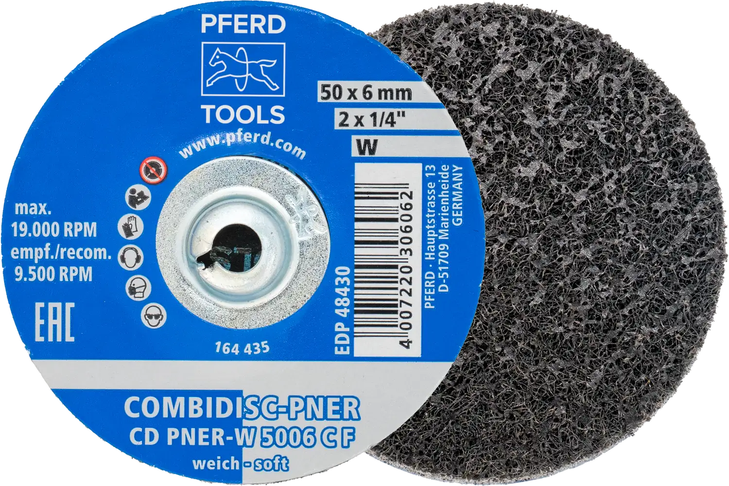 Disc abraziv cu prindere rapidă (sistem COMBIDISC) CD PNER-W 5006 SiC F