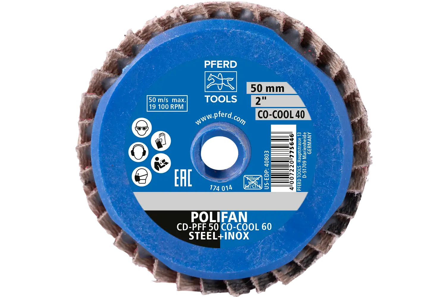 Disc lamelar frontal (POLIFAN) CDR-PFF 50 CO-COOL 60 3