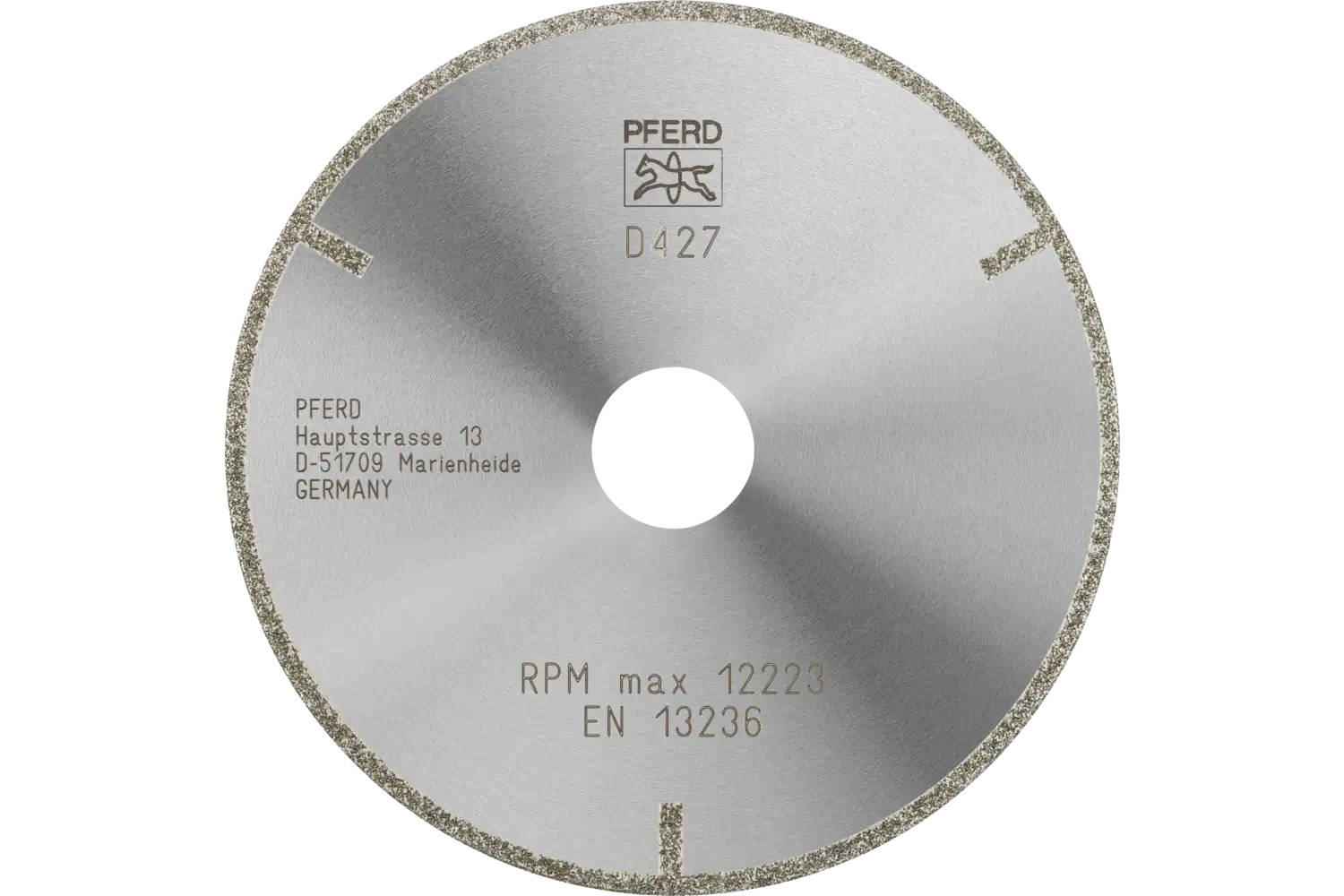 Disc de debitat diamantat D1A1R 125-2-22,23 D 427 GAG