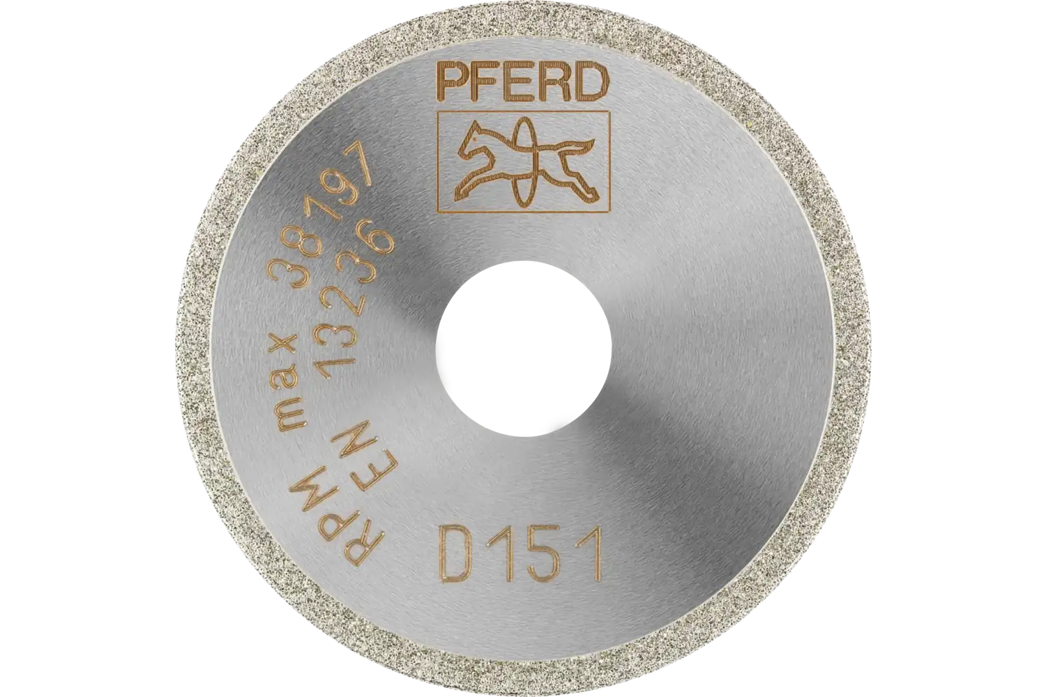 Disc de debitat diamantat D1A1R 40-1-10 D 151 GAD