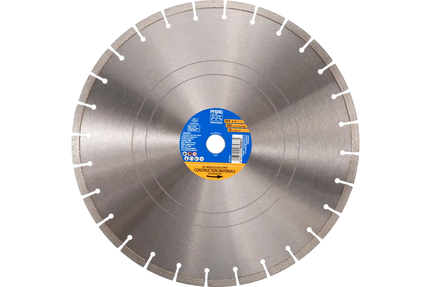 Disc diamantat de debitat / Lamă diamantată DS 400X3.2X25.4 START