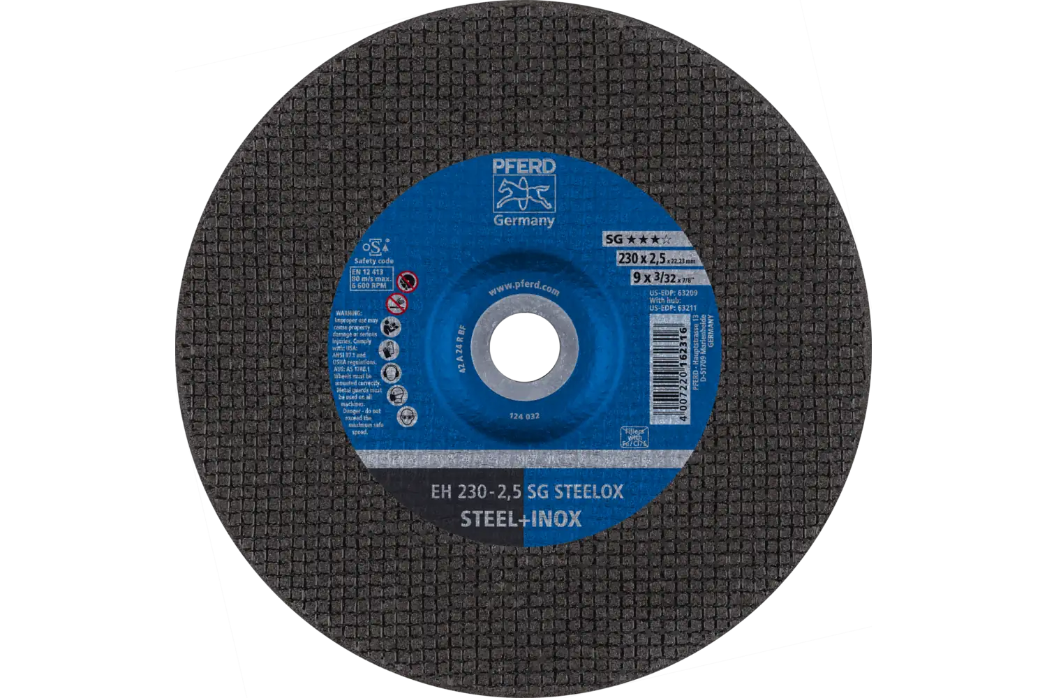 Disc de debitat (tăiere) EH 230-2,5 SG STEELOX