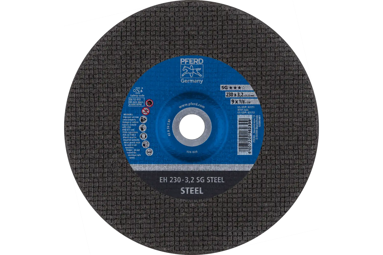Disc de debitat (tăiere) EH 230-3,2 SG STEEL