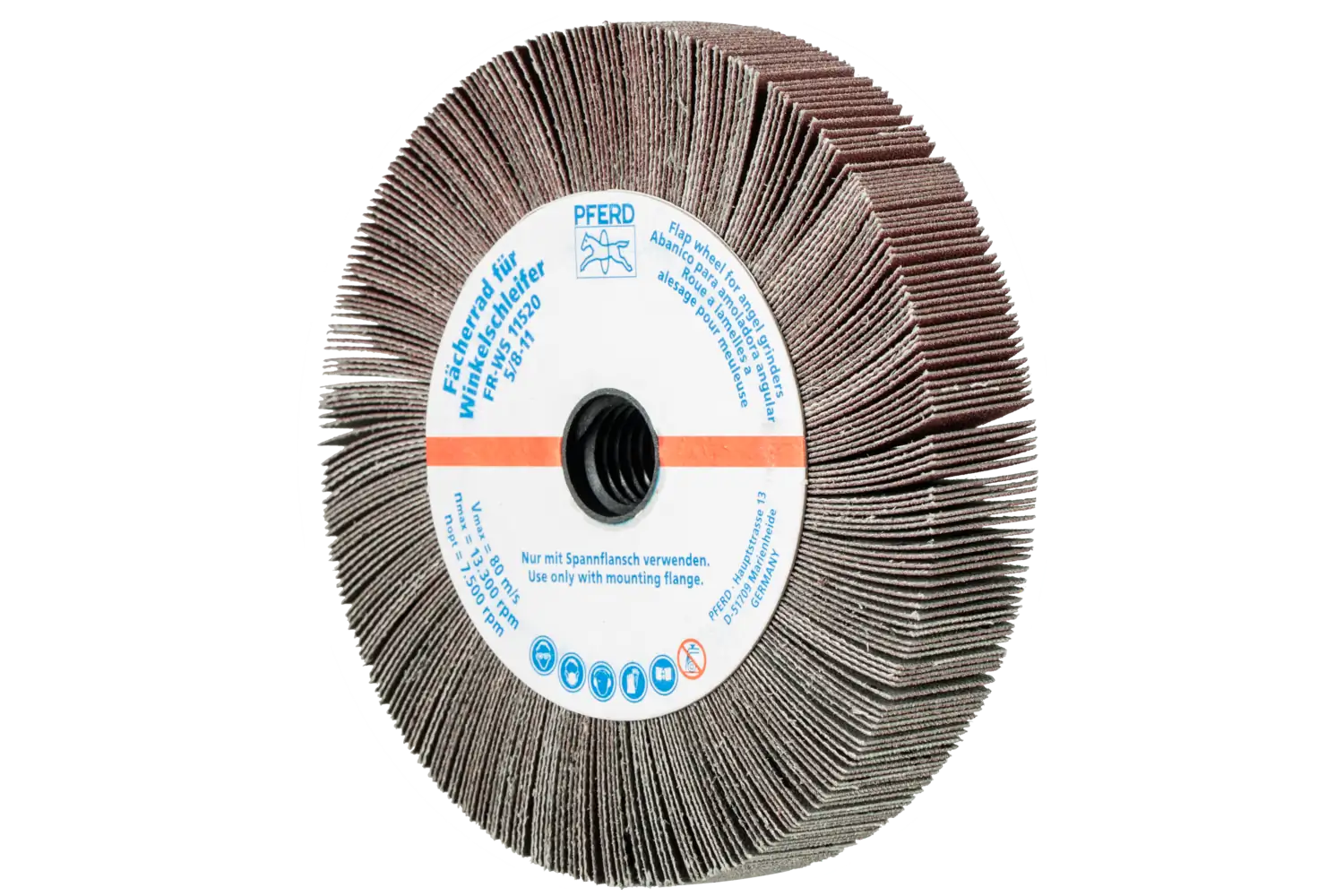 Corp abraziv lamelar cu tijă (perie lamelară) FR WS 11520 5/8-11 A 180