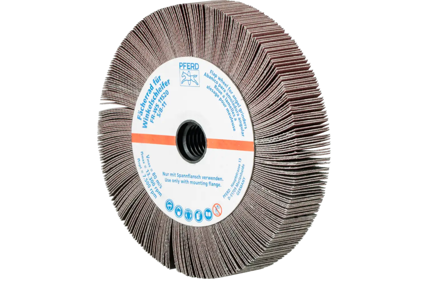 Corp abraziv lamelar cu tijă (perie lamelară) FR WS 11520 5/8-11 A 320