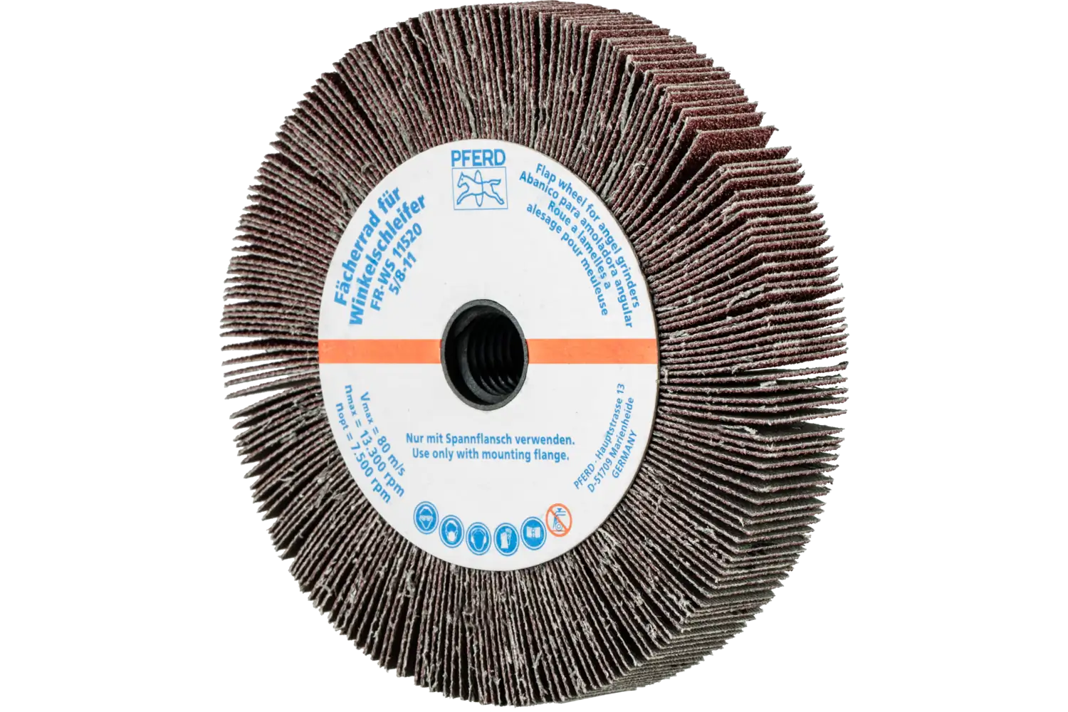 Corp abraziv lamelar cu tijă (perie lamelară) FR WS 11520 5/8-11 A 60