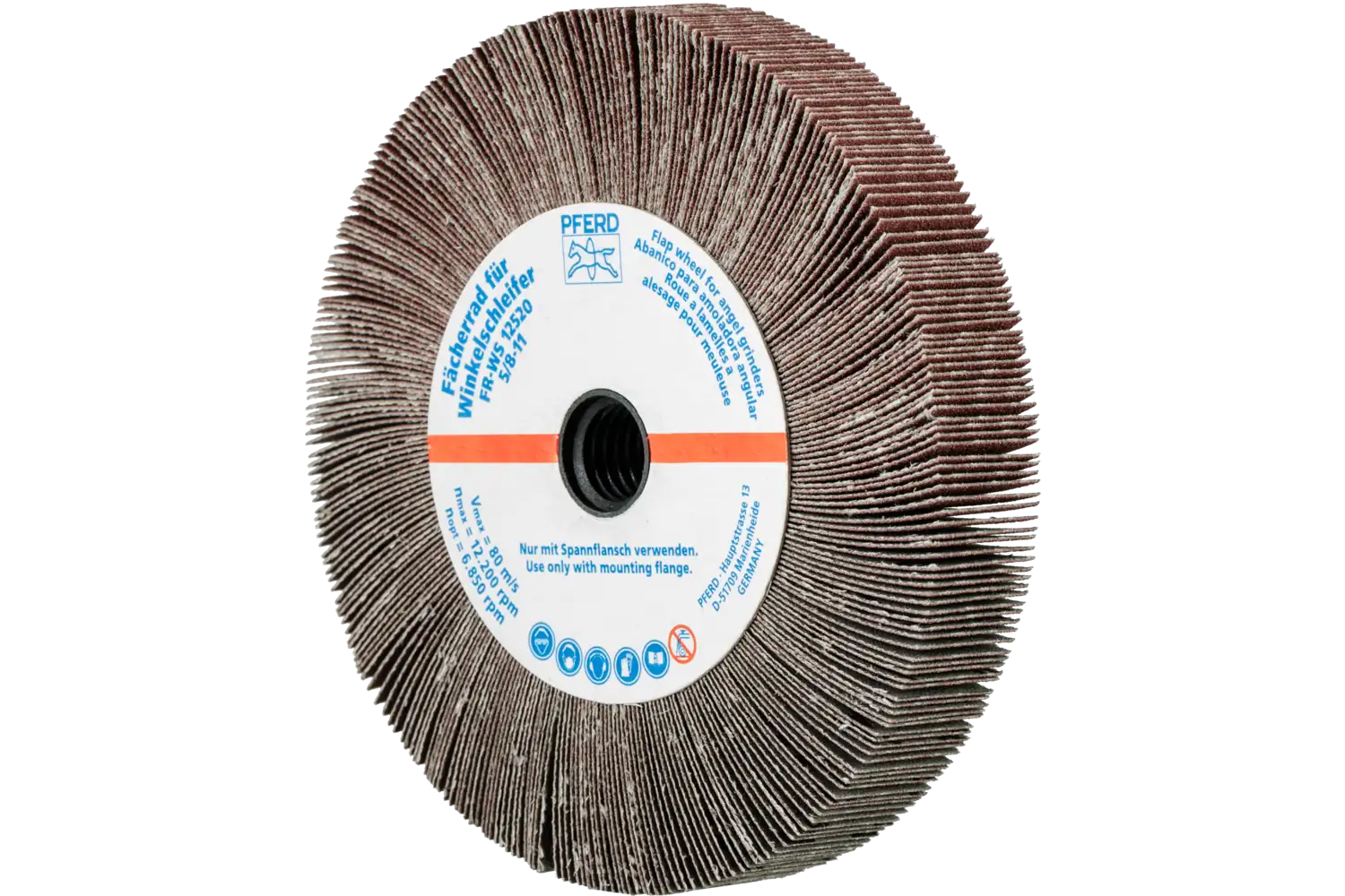 Corp abraziv lamelar cu tijă (perie lamelară) FR WS 12520 5/8-11 A 120