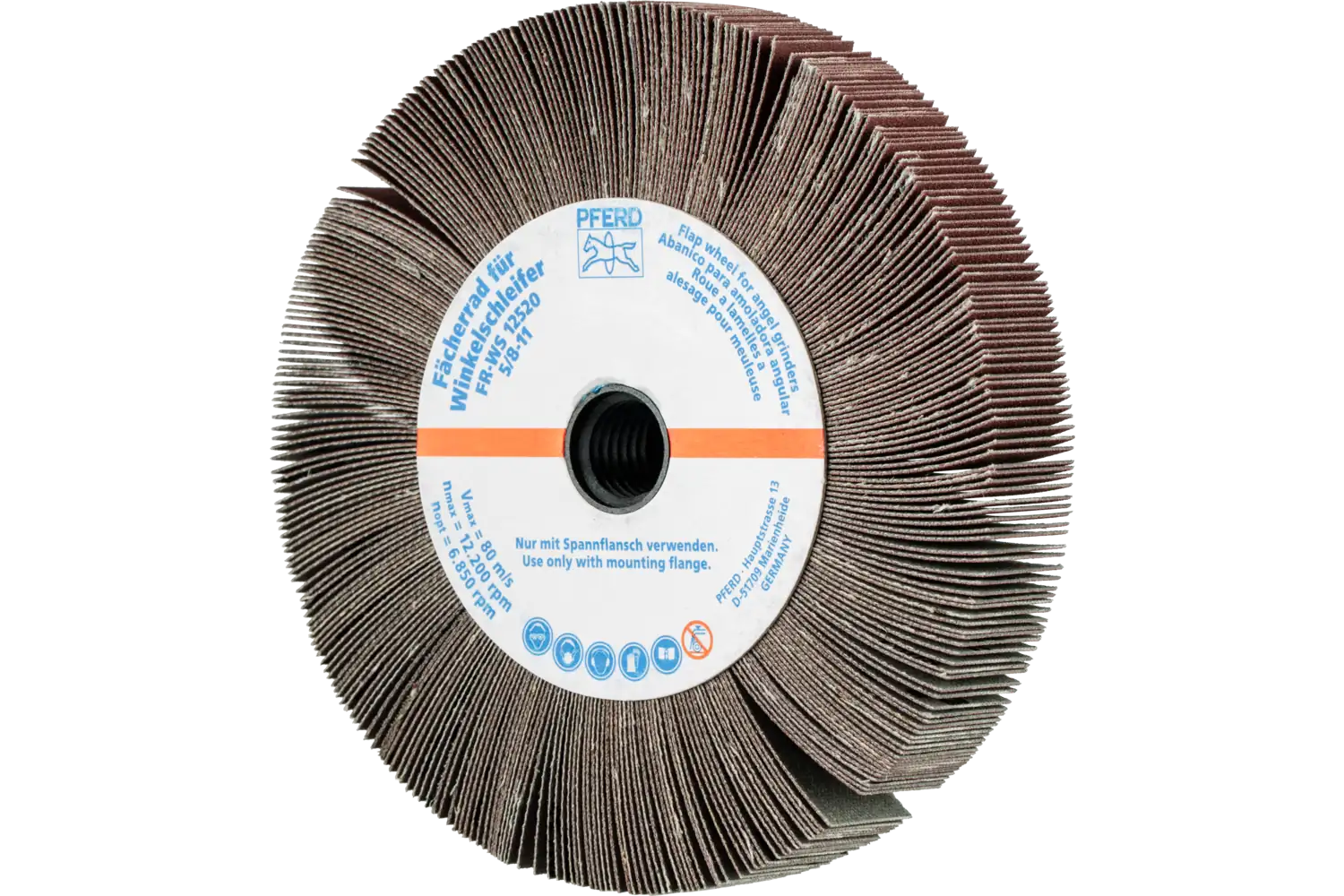 Corp abraziv lamelar cu tijă (perie lamelară) FR WS 12520 5/8-11 A 240