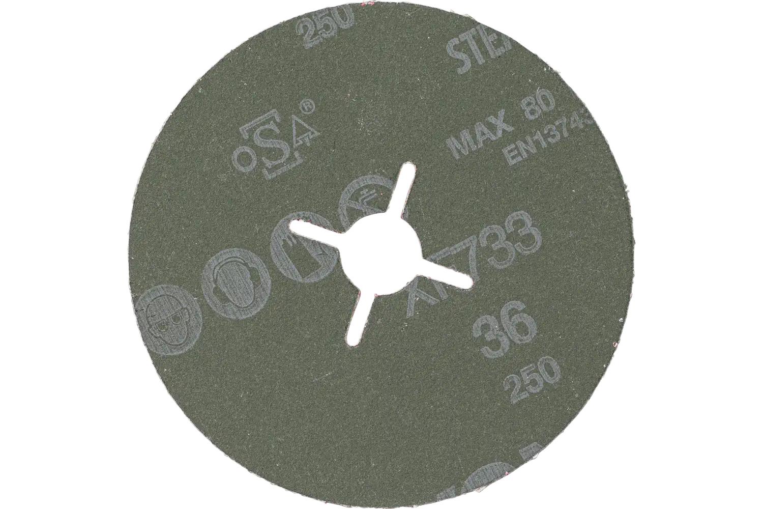 Disc abraziv de șlefuire FS 100-16 CO-ALU 36 2