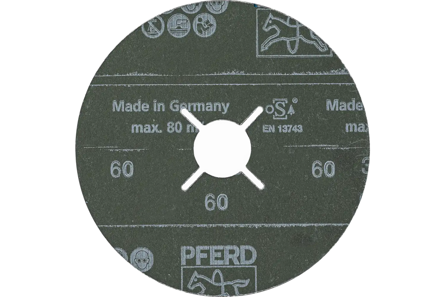 Disc abraziv de șlefuire FS 115-22 CO-ALU 60