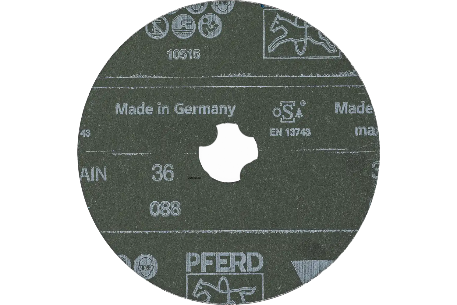 Disc abraziv de șlefuire FS 115-22 VICTOGRAIN 36