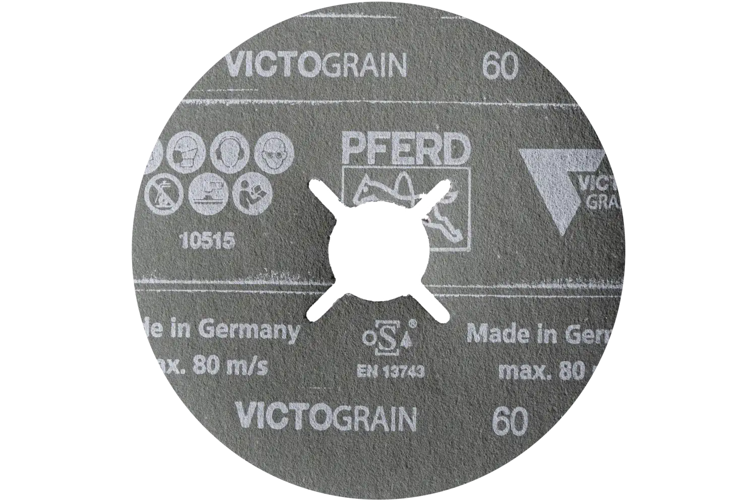 Disc abraziv de șlefuire FS 115-22 VICTOGRAIN 60