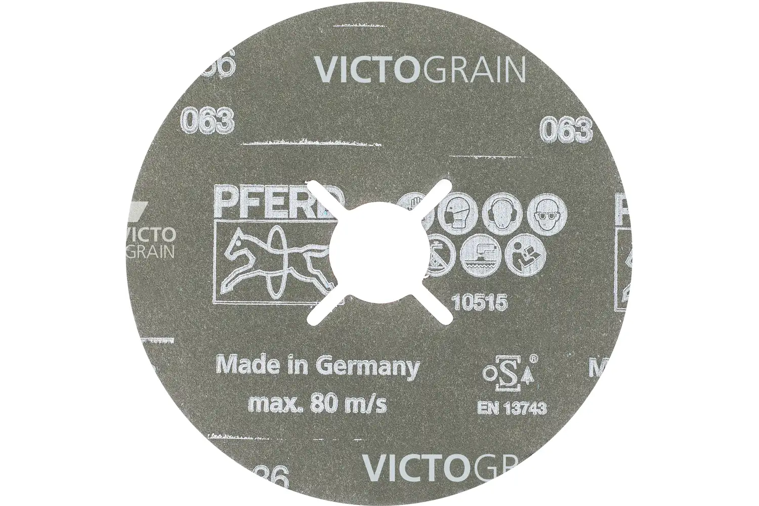 Disc abraziv de șlefuire FS 115-22 VICTOGRAIN-COOL 36