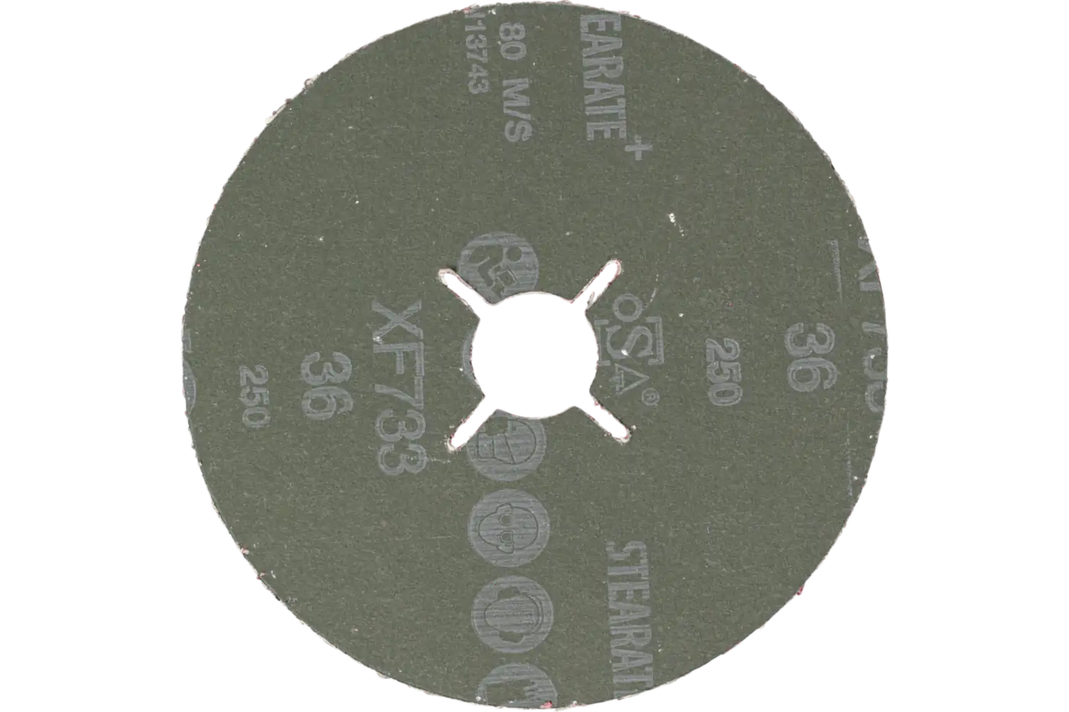 Disc abraziv de șlefuire FS 125-22 CO-ALU 36