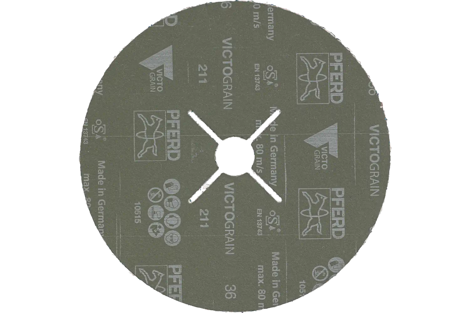 Disc abraziv de șlefuire FS 180-22 VICTOGRAIN 36