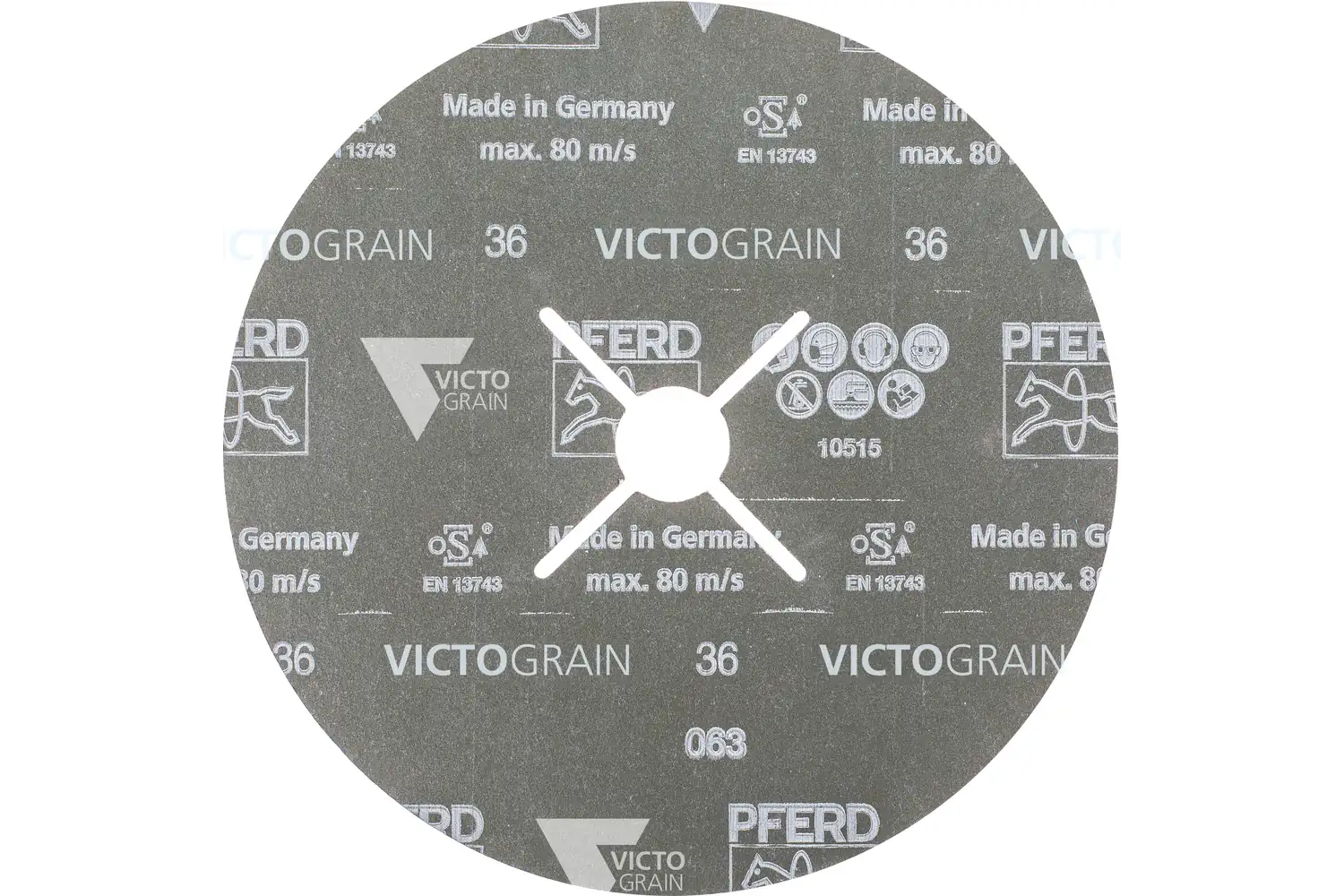 Disc abraziv de șlefuire FS 180-22 VICTOGRAIN-COOL 36
