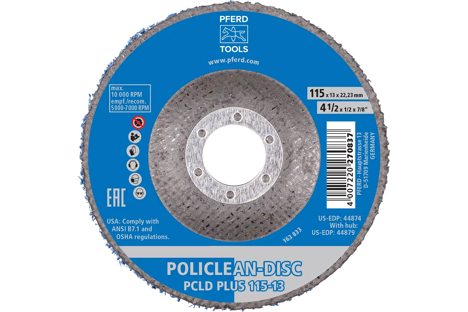 Policlean-Disc Pcld PCLD PLUS 115-13 (1)