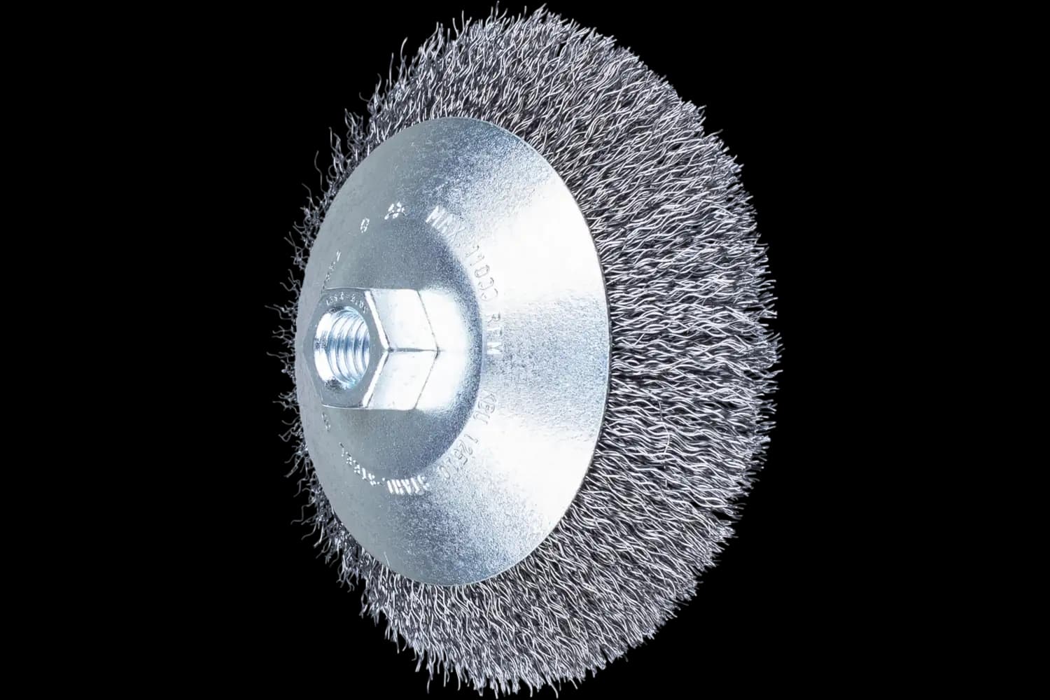 Perie industrială din sârmă de oțel KBU 12510/M14 ST 0,35