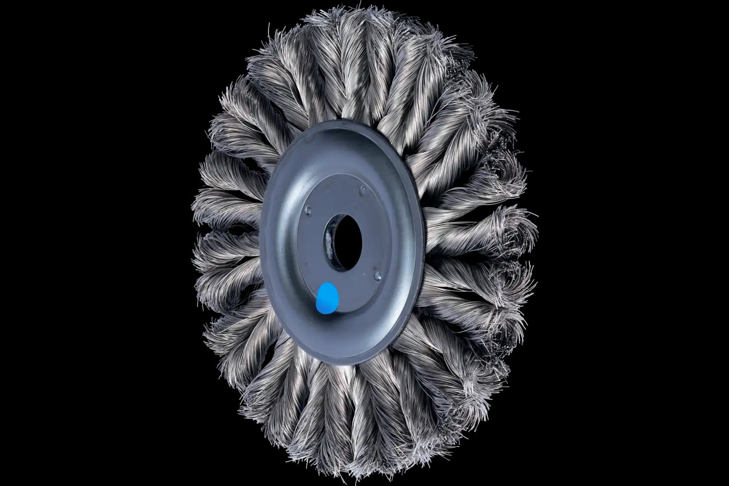 Perie circulară împletită (heavy-duty) din sârmă de oțel POS RBG 15013/M14 CT INOX 0.35 HD