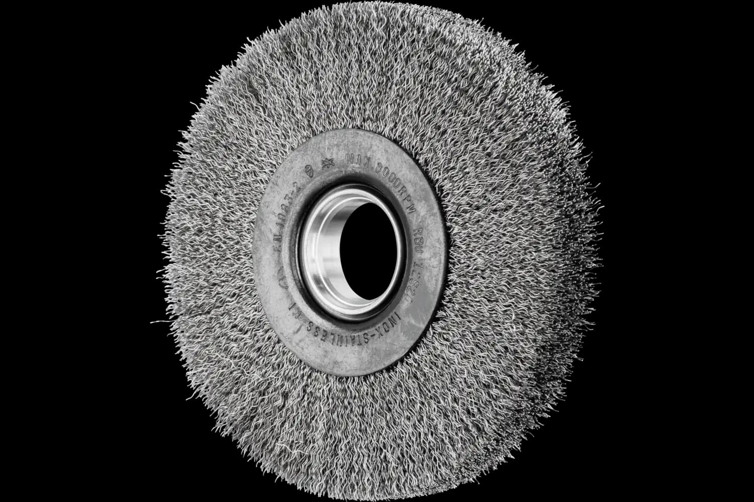 Perie circulară din sârmă de oțel POS RBU 12520/14,0 INOX 0,30