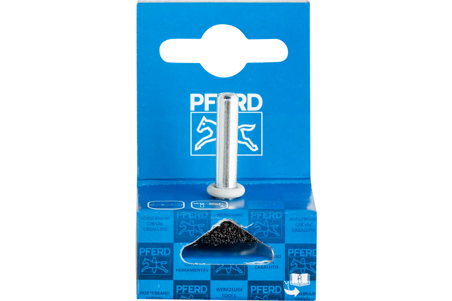Perie circulară din sârmă de oțel POS RBU 3006/6 ST 0,20