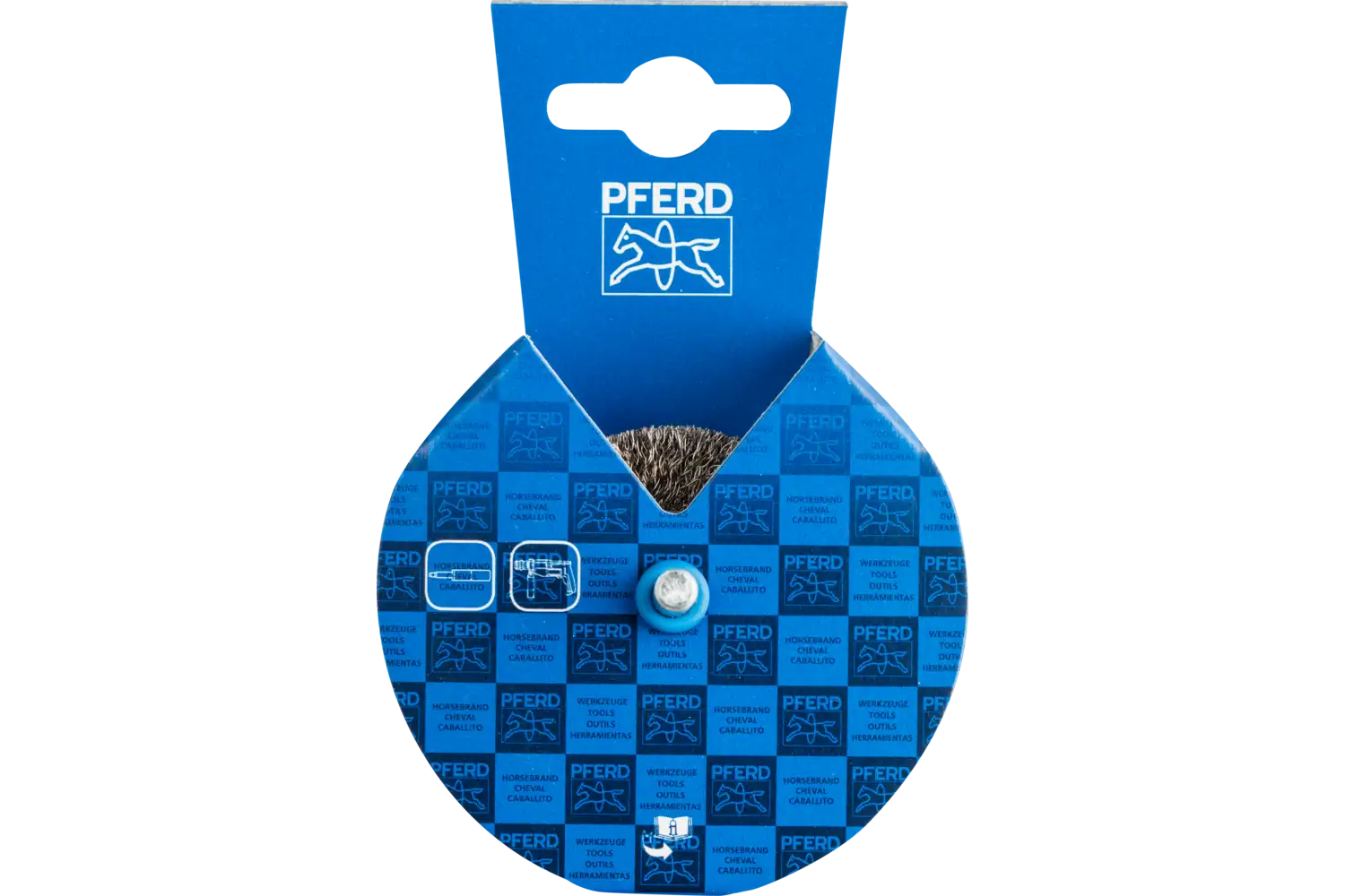 Perie circulară din sârmă de oțel POS RBU 5015/6 INOX 0,20