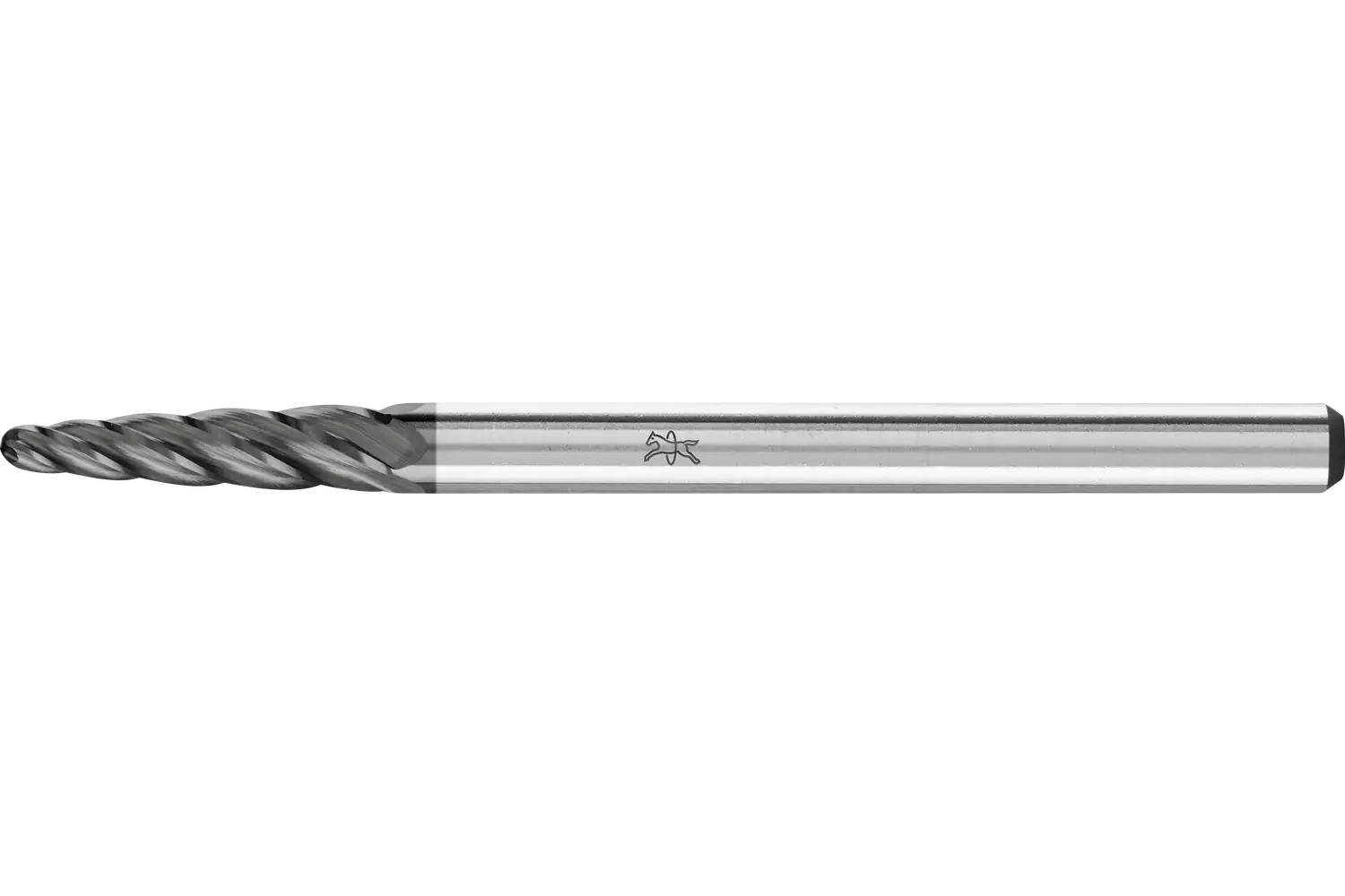 Freză biax din carbură metalică, formă de ogivă sferică (RBF) RBF 0313/3 ALU HC-NFE
