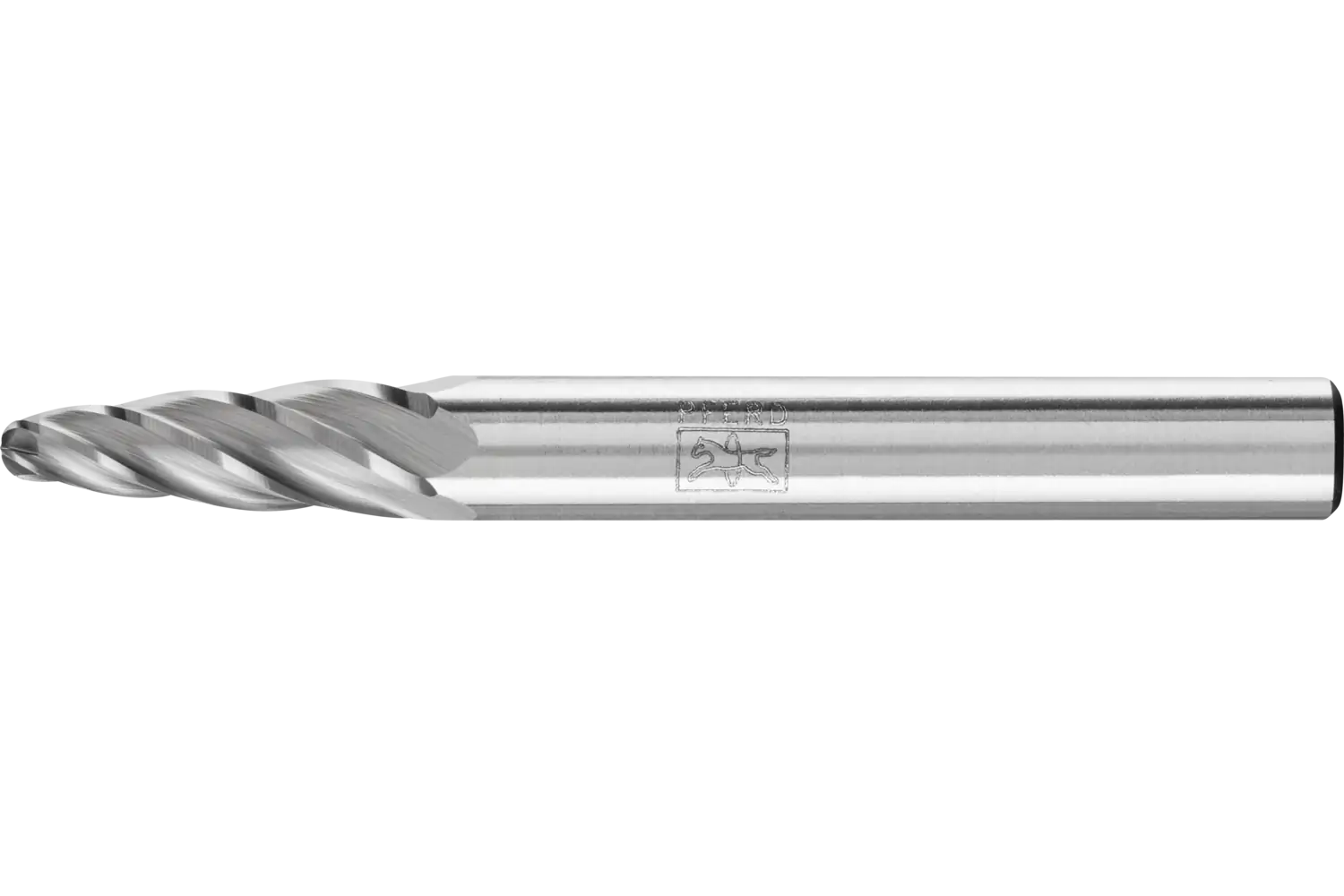 Freză biax din carbură metalică, formă de ogivă sferică (RBF) RBF 0618/6 ALU