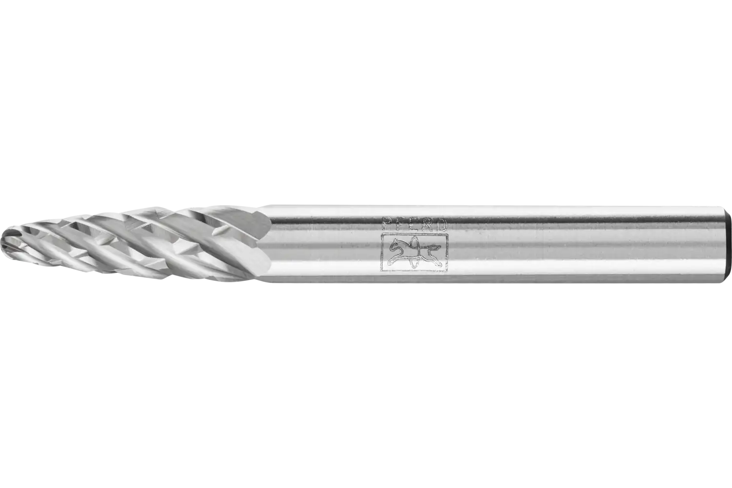 Freză biax din carbură metalică, formă de ogivă sferică (RBF) RBF 0618/6 STEEL