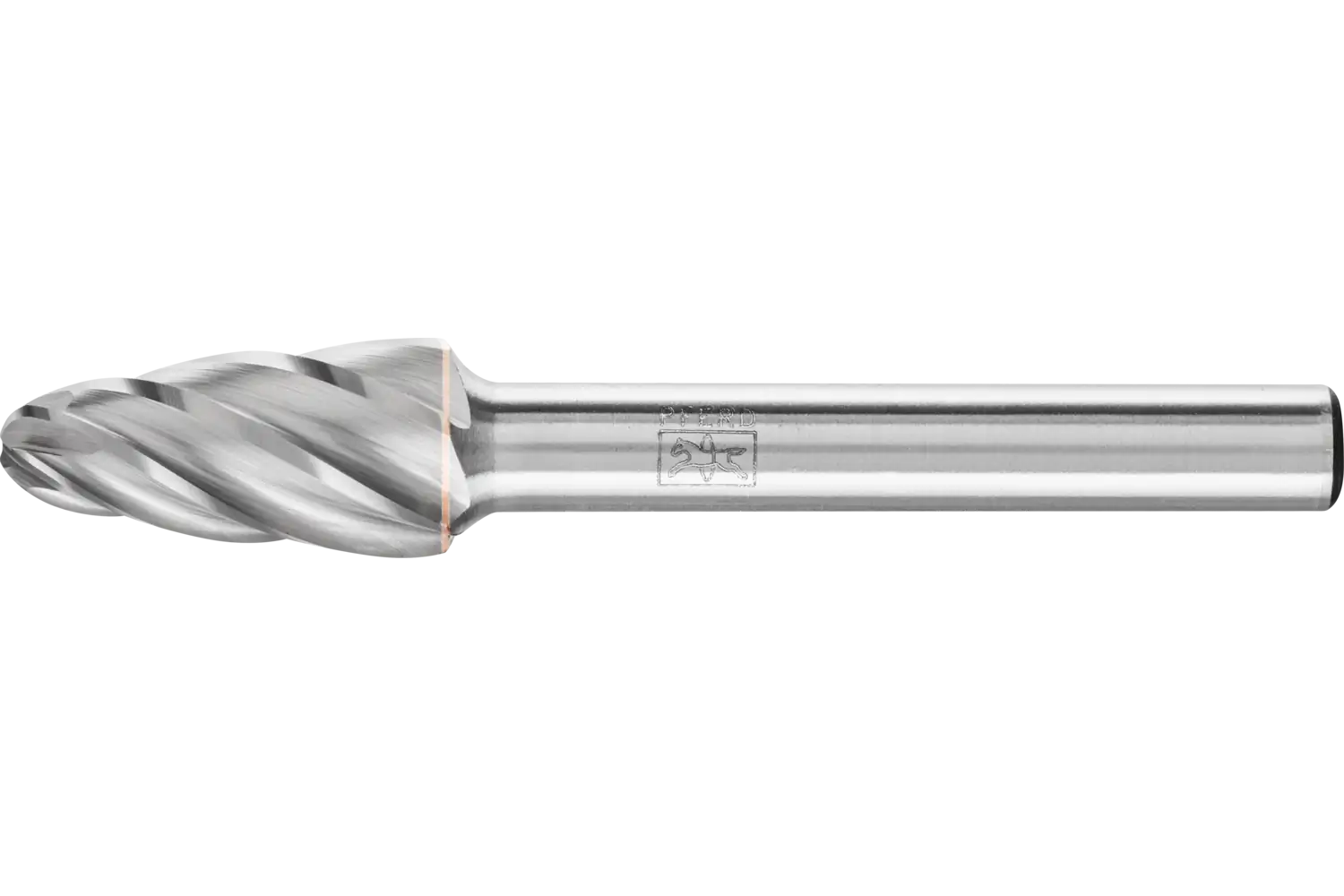 Freză biax din carbură metalică, formă de ogivă sferică (RBF) RBF 1020/6 ALU