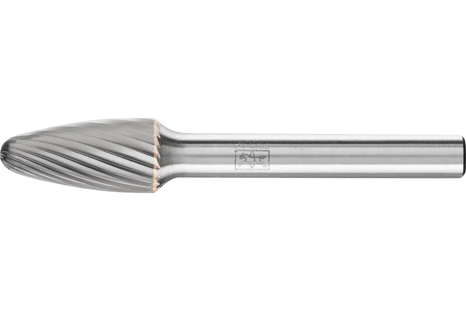 Freză biax din carbură metalică, formă de ogivă sferică (RBF) RBF 1020/6 Z3