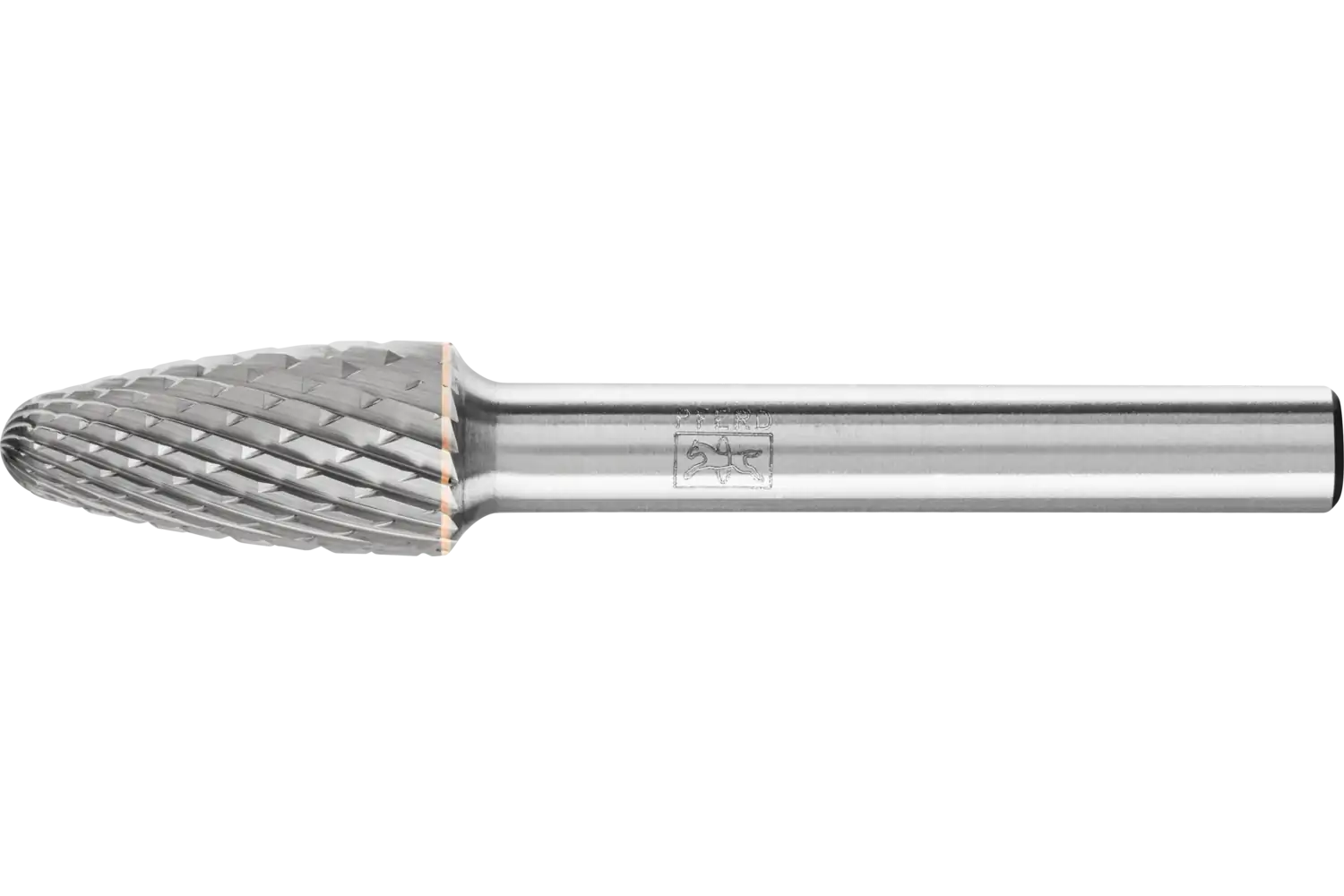 Freză biax din carbură metalică, formă de ogivă sferică (RBF) RBF 1020/6 Z4