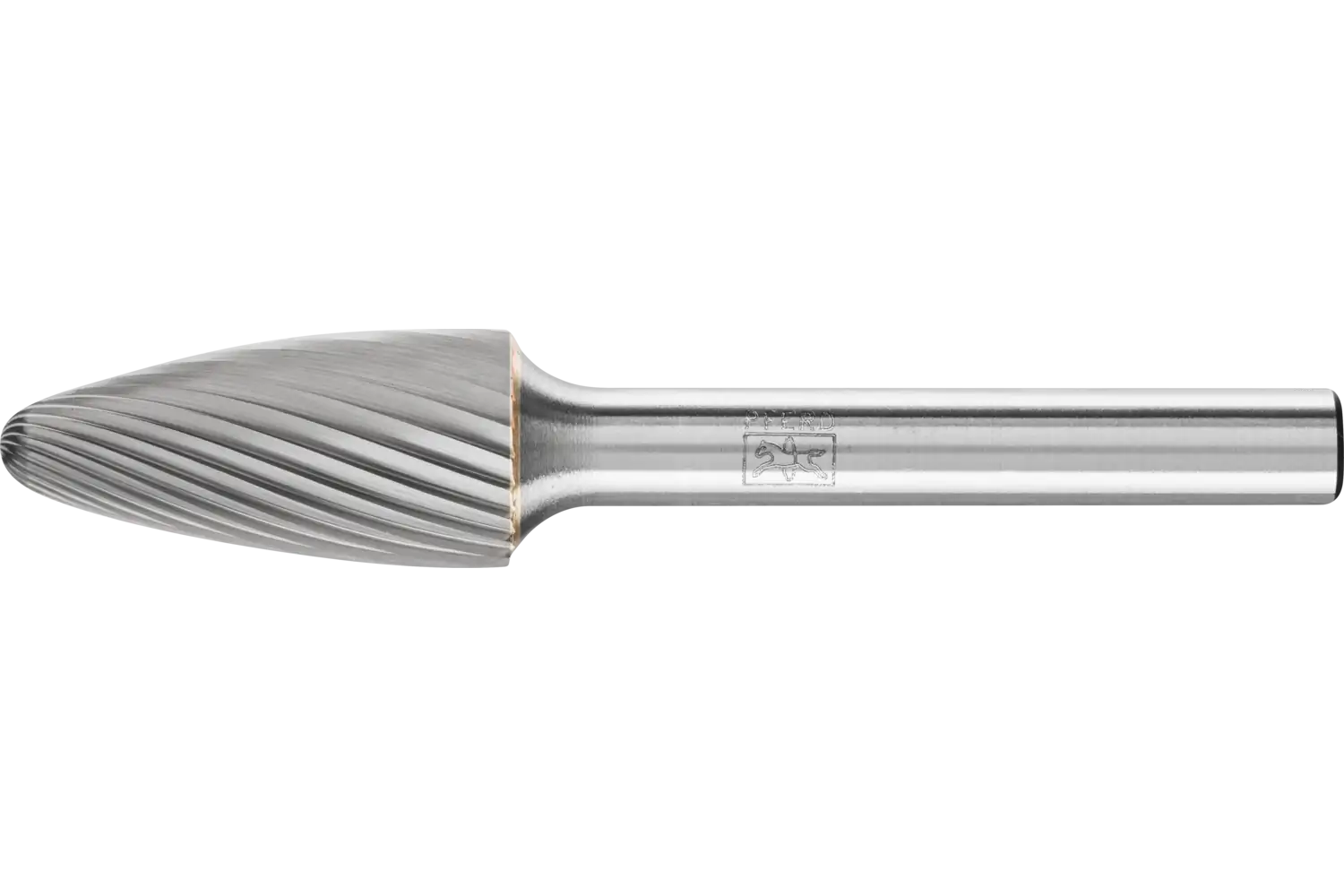Freză biax din carbură metalică, formă de ogivă sferică (RBF) RBF 1225/6 Z3