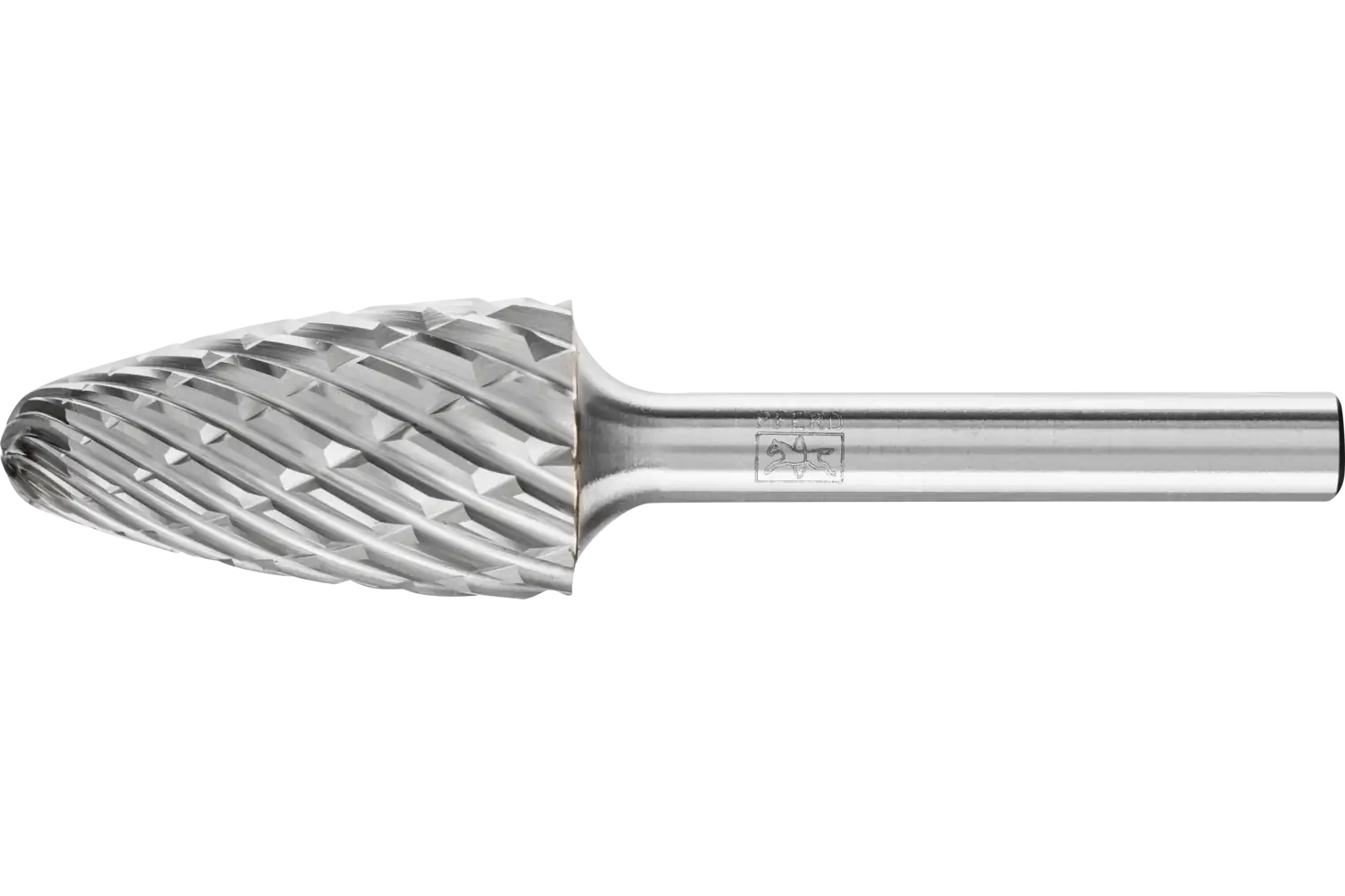 Freză biax din carbură metalică, formă de ogivă sferică (RBF) RBF 1630/6 STEEL
