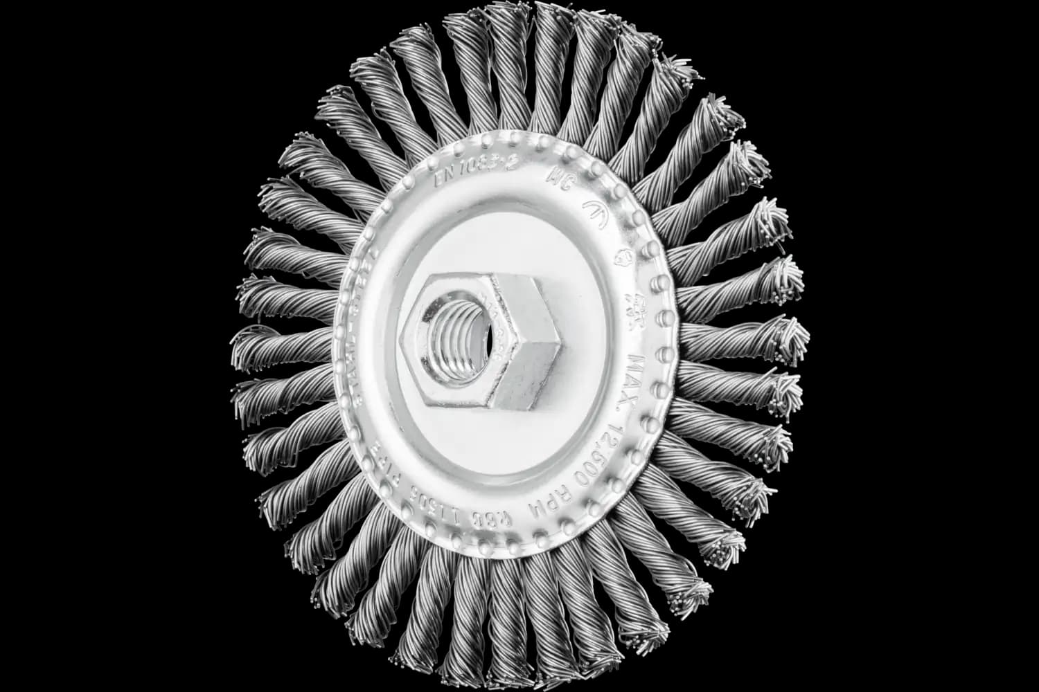 Perie circulară împletită (heavy-duty) din sârmă de oțel RBG 11506/M14 PIPE ST 0,50