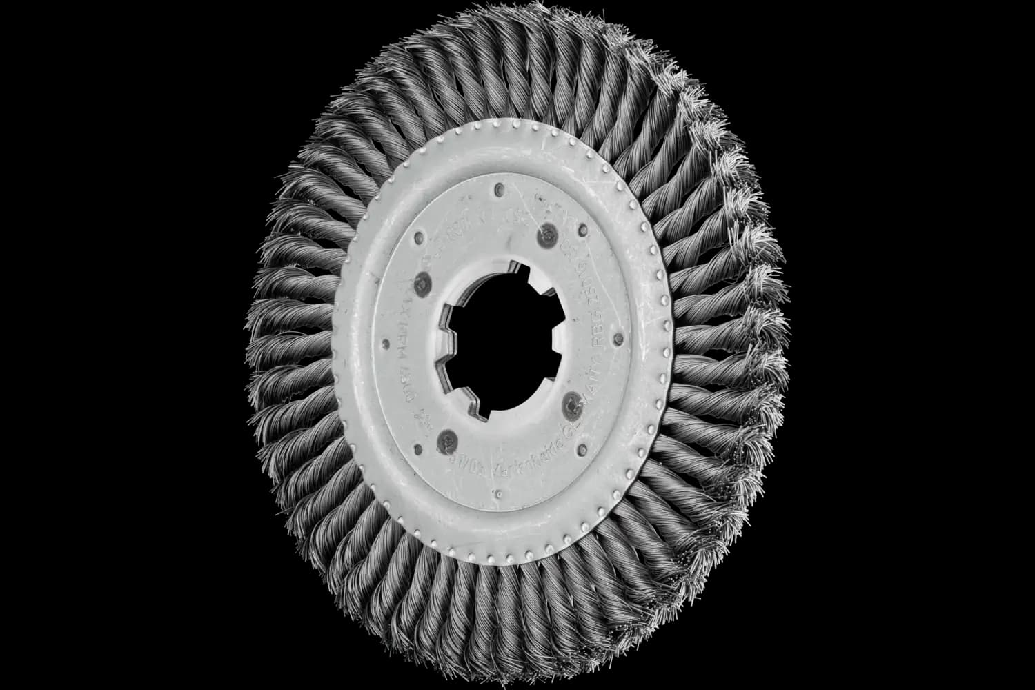 Perie circulară împletită (heavy-duty) din sârmă de oțel RBG 25016/50,8 ST 0,50