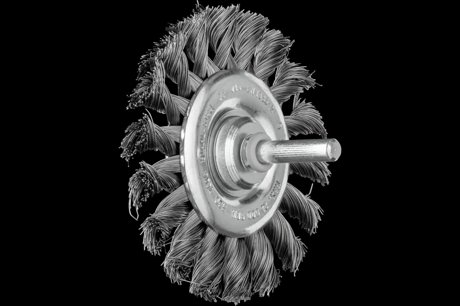 Perie circulară împletită (heavy-duty) din sârmă de oțel POS RBG 7006/6 ST 0,35