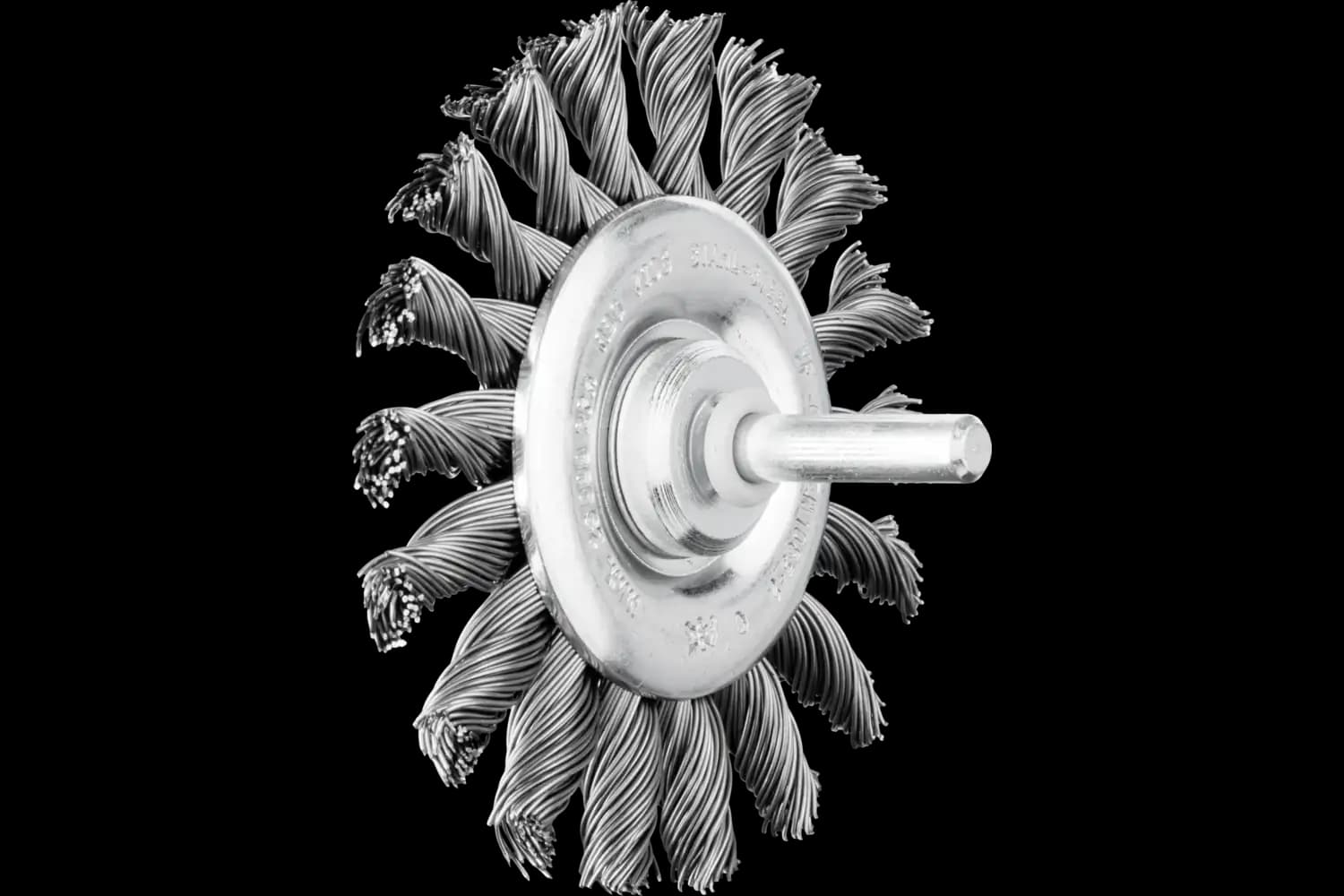 Perie circulară împletită (heavy-duty) din sârmă de oțel POS RBG 7006/6 ST 0,50 (1)