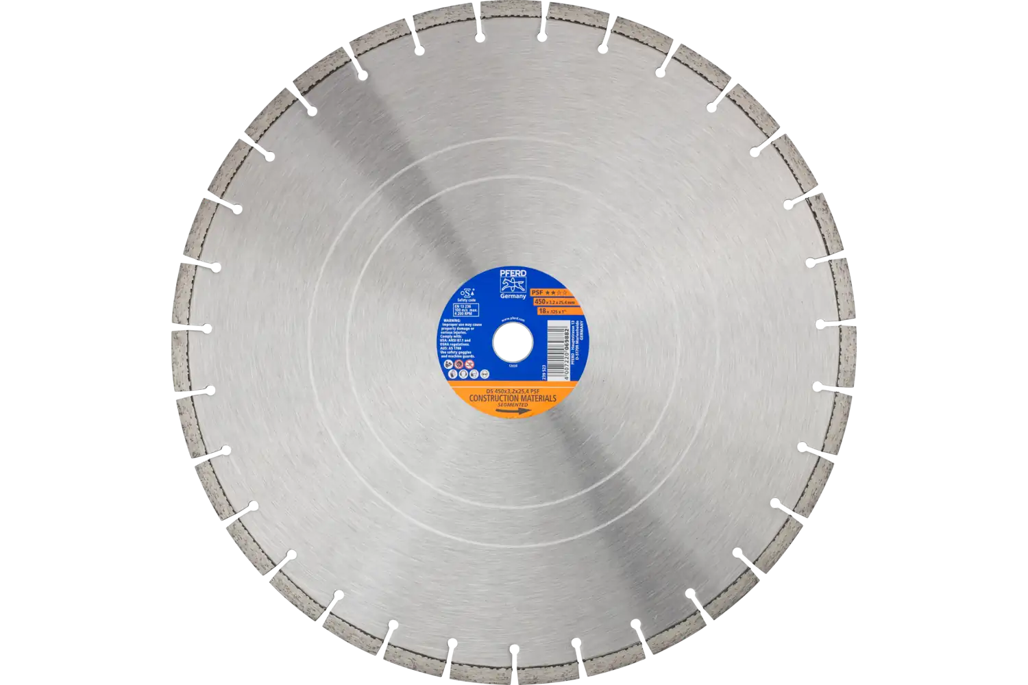 Disc diamantat de debitat / Lamă diamantată DS 450X3.2X25.4 START
