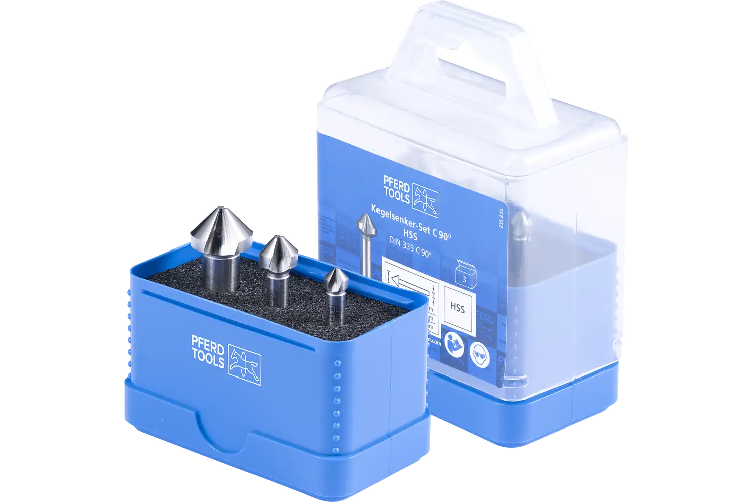 SET KES HSS DIN 335 C90° 3TLG